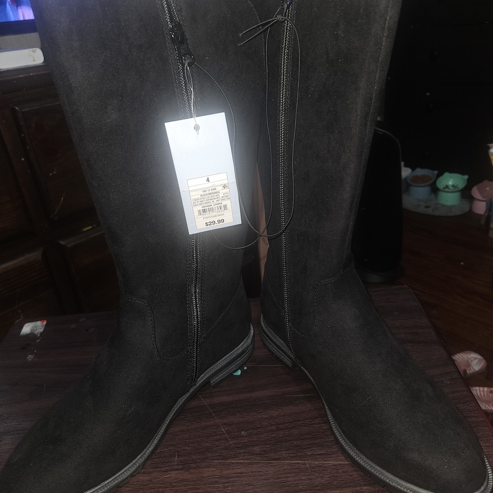 Universal Thread Black Kids Boots